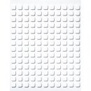 3-D Klebeplättchen 6,5x6,5x2mm auf Platte 154...
