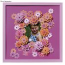 3-D Klebeplättchen 6,5x6,5x2mm auf Platte 154 Stück