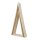 Holz-Rahmen, Dreieck, FSC Mix Credit, 20x7,5x42cm + 26x8x54cm, Beutel 2Stück