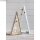 Holz-Rahmen, Dreieck, FSC Mix Credit, 20x7,5x42cm + 26x8x54cm, Beutel 2Stück