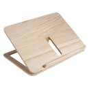 Holz- Tablet- oder Buchständer FSC 100%, 28x21x3,4cm