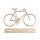 Holz-Fahrrad, zum Stellen, FSC 100%, 20x11cm,  1 Stück