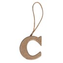Pappmaché Buchstabe C FSC Recycled 100%,...