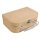 Pappmaché Koffer, FSC Recycled 100%, 24x16x8cm, mit Metall-Griff