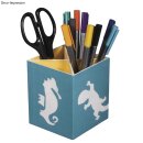 Pappmaché Stiftebox,FSC Recycled 100%, 8x8x10cm,...