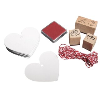 Stempel Set With Love, 37-teilig