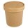 Bio Papp-Becher mit Deckel, 300ml, 7,5x9cm, Lebensmittelecht, Set 4 Stück
