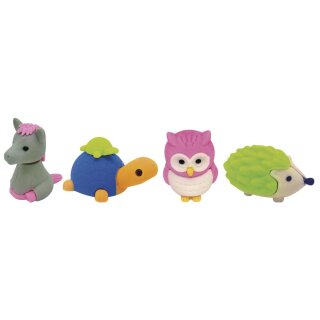 Ratze fun-Set Native animals, 4 verschiedene Motive, PVC-Box 4 Stück