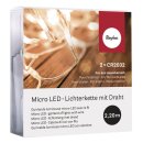 Micro LED-Lichterkette mit Draht, 220cm, 20 Lichter,   1...