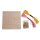 Bastelpackung: Nagelbild Blüte, 14x14x0,9cm, Box 1 Stück