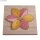 Bastelpackung: Nagelbild Blüte, 14x14x0,9cm, Box 1 Stück