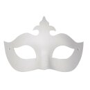 Pappmaske: Augenmaske mit Krone, 17,5x13,5 cm, mit Gummiband