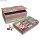 Pappmaché Sortierbox FSCRecycled100%, 22,5x14x10cm, 4 kl., 1 gr. Innenfach