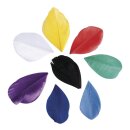 Federn geschnitten, 5-6cm,  36Stück, bunt