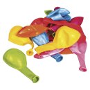 Latex-Luftballons metallic, 30cm ø, farblich sortiert,  14 Stück