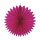 Papier Rosette, 40cm ø, SB-Btl 1Stück, pink