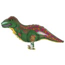 Folienballon laufender Dino, 89x41cm,  1 Stück