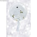 Bubble Ballon, 50 ± 5cm ø, transparent,  2Stück