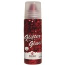 Glitter-Glue Space, Flasche 50ml, klassikrot