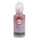 Glitter-Glue metallic, Flasche 20 ml, rosé