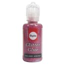Glitter-Glue metallic, Flasche 20 ml, klassikrot