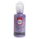 Glitter-Glue metallic, Flasche 20 ml, lavendel