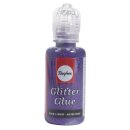 Glitter-Glue metallic, Flasche 20 ml, purple velvet