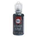 Glitter-Glue metallic, Flasche 20 ml, kohlschwarz