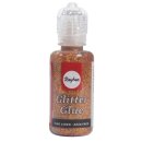 Glitter-Glue metallic, Flasche 20 ml, brill.kupfer