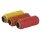 Hanfkordel-Set, 1mm ø, 3 Farben á 12m,  36m, gelb,orange,rot