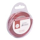 Karoband 6mm Rolle 10m rot