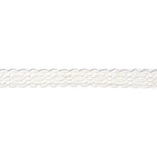 Fabric Tape Spitzenbordüre, 17mm, Auf Rolle, Blisterbox 2,5m, weiß