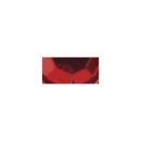 Acryl- Strassherzen, 6,10,14mm,  310Stück, rot
