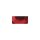 Acryl- Strassherzen, 6,10,14mm,  310Stück, rot