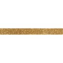 Glitter Tape, 15mm, Rolle 5m, gold