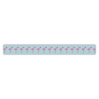 Washi Tape Flamingos, 15mm, Rolle 15m