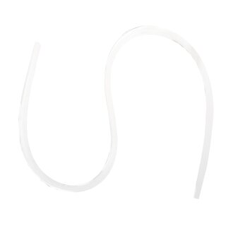 Papier für Quilling, 53x0,6cm, 80 g/m2,  100 Stück, weiß