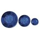 Acryl- Strasssteine, 6,10,14mm,  310Stück, d.blau