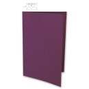 Karte A5, HD, uni, FSC Mix Credit, 297x210mm, 220g/m2, Beutel 5Stück, purple velvet