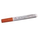 Acryl-Marker, Rundspitze 2-4 mm, mit Ventil, orange