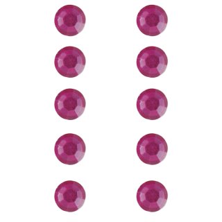 Plastik-Strasssteine, selbstklebend, 5 mm, . 80 Stück, pink