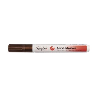 Acryl-Marker, Rundspitze 2-4 mm, mit Ventil, kupfer