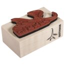 H.- Stempel Schön, dass Du..., 3x5cm, Art.12213
