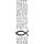 Holz Stempel Christliche Einladung, 4x12cm, Art. 25904