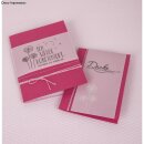 Stempel Danke, dass Du an mich..., 3x7cm