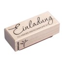 Stempel Einladung Erstkommunion, 3x7cm