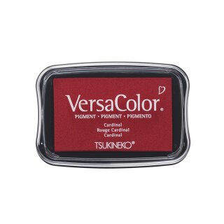 Versa Color Pigment-Stempelkissen, 9,6x6,3x1,8cm, kardinalrot