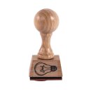 Statement-Stempel think, 2x3cm