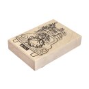 Stempel Driving Home For Christmas, 7x10cm