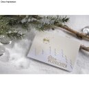 Stempel fröhliche Weihnachten, 3x8cm